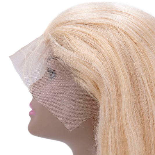 Perruque Lace Front Blonde Droite