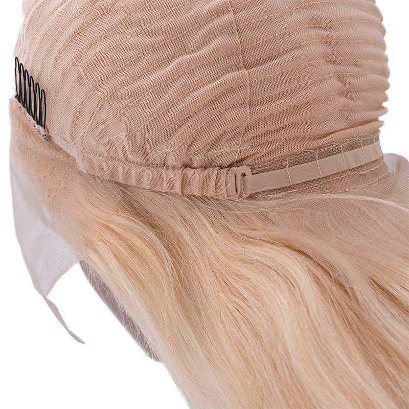 Perruque Lace Front Blonde Droite