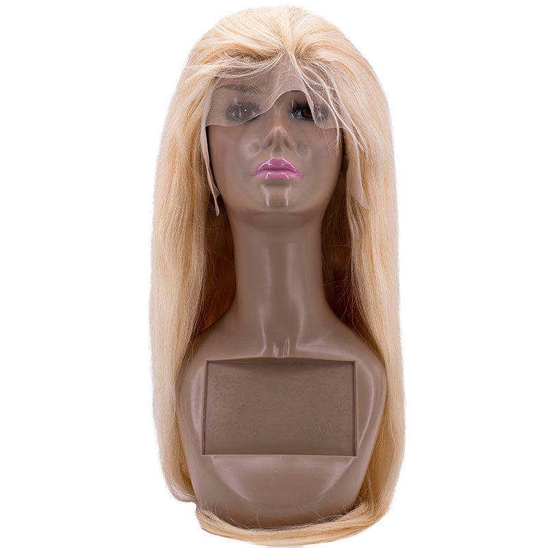 Perruque Lace Front Blonde Droite