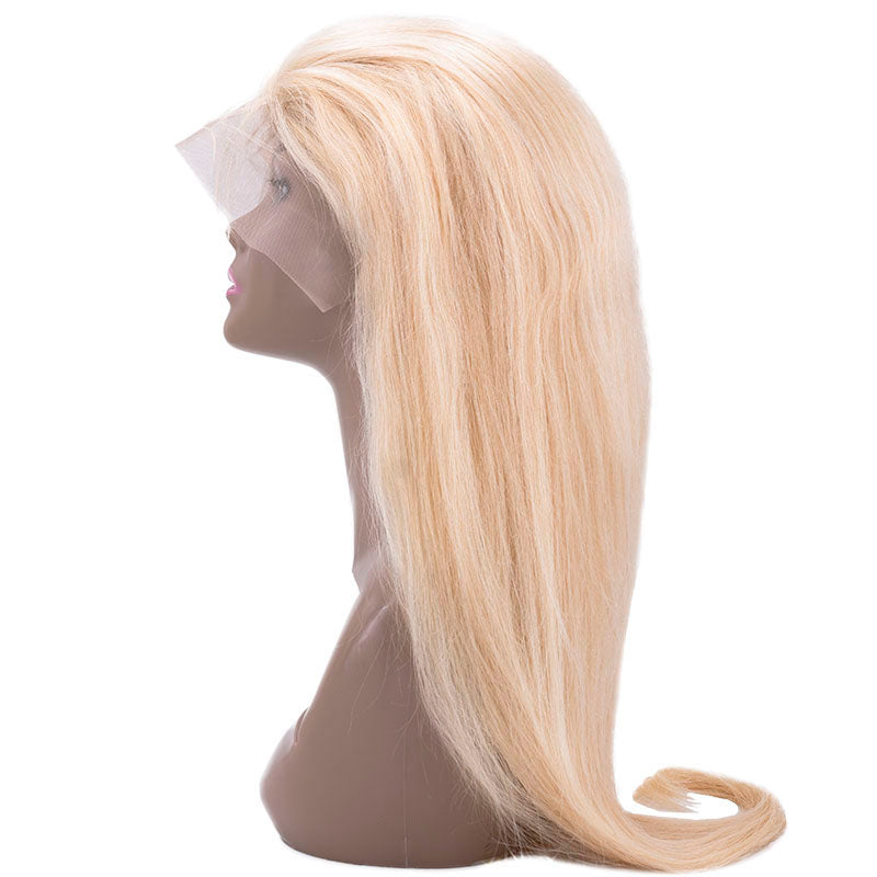 Perruque Lace Front Blonde Droite