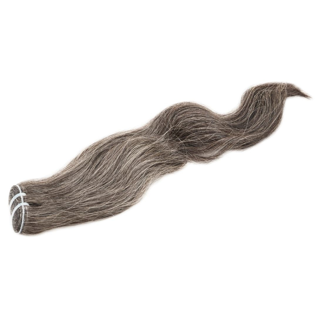 Natural Gray Hair Extensions