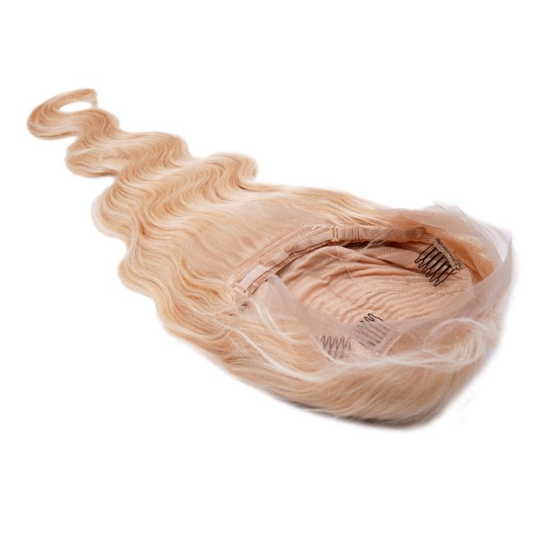 Perruque frontale en dentelle blonde Body Wave